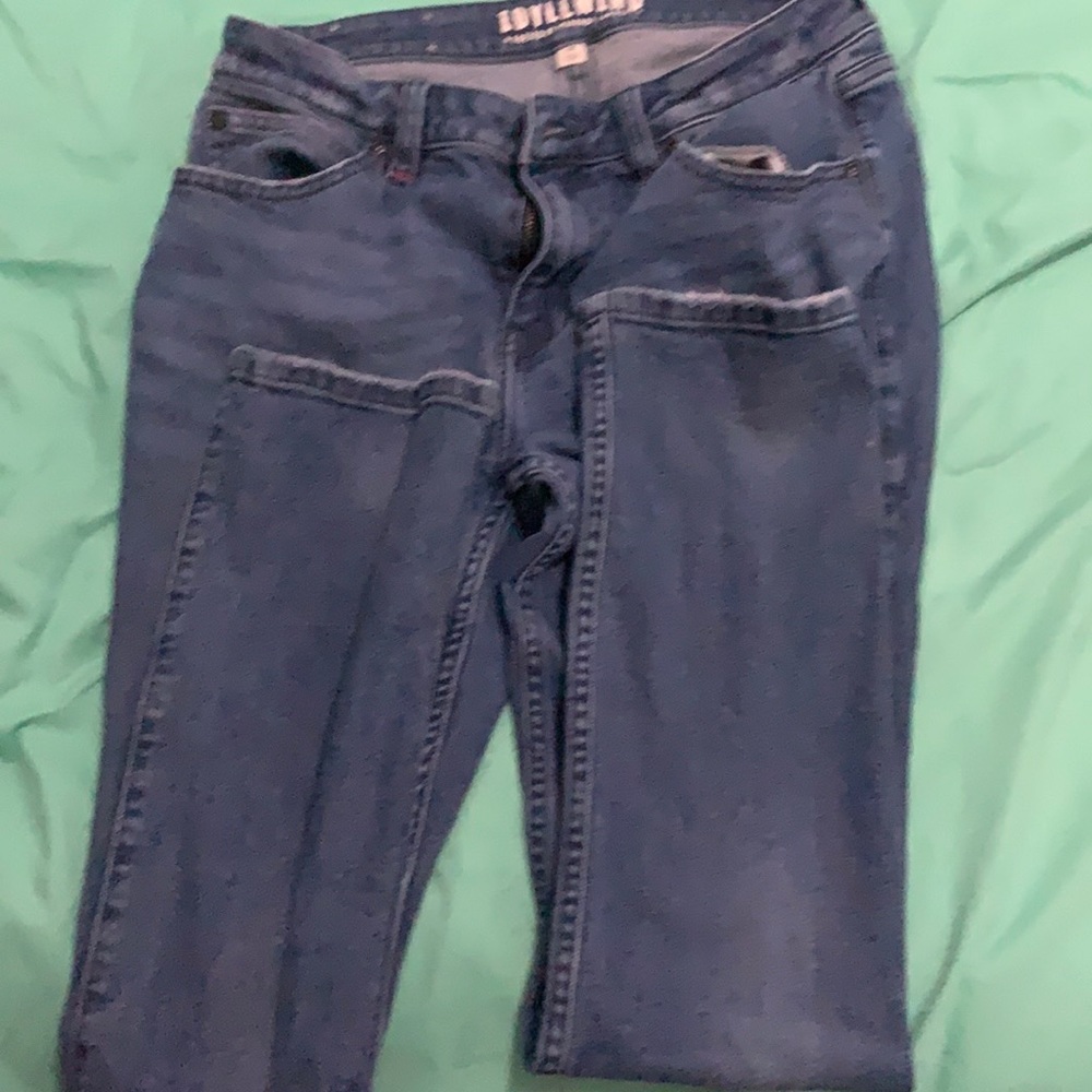 Straight cut jeans